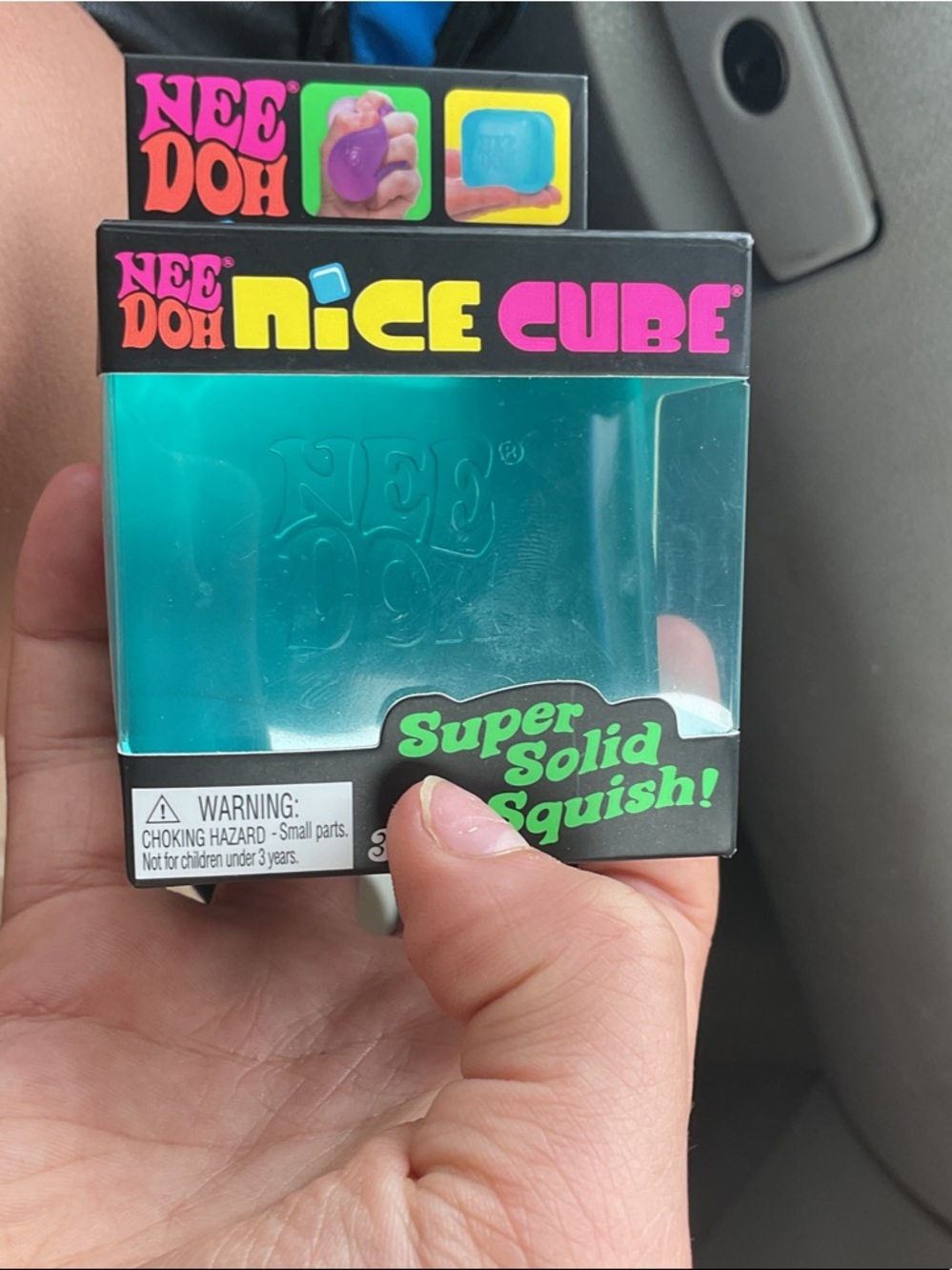 NeeDoh Nice Cube - Teal Super Solid Squish